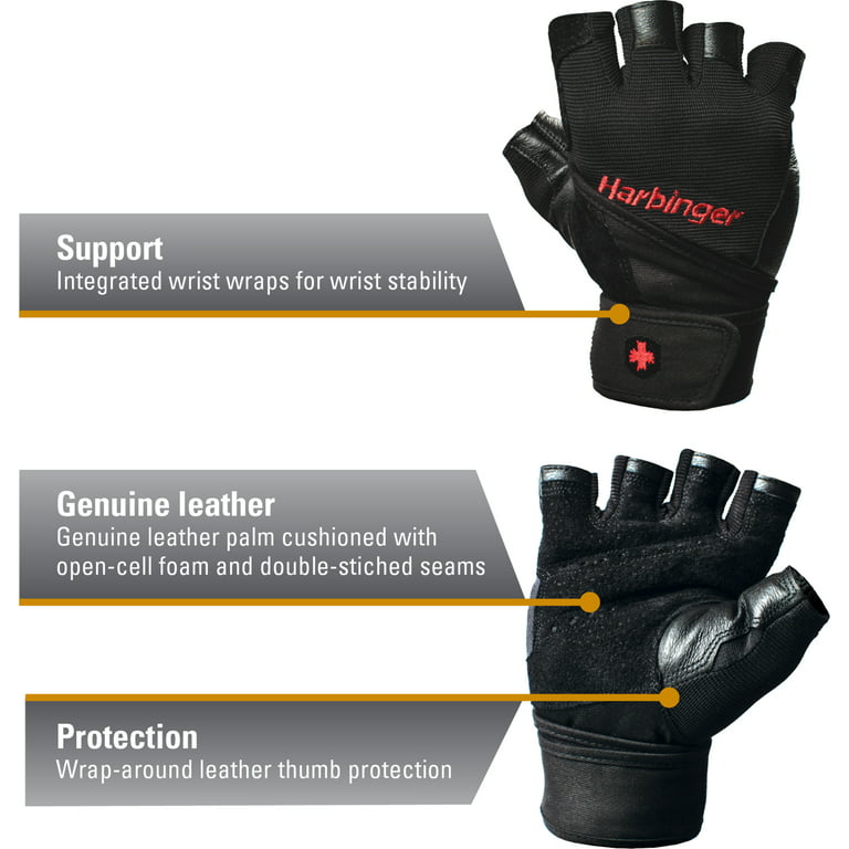 Details about   Mava Sports Large Black Cross Training Gloves with Wrist Support for Gym Workout